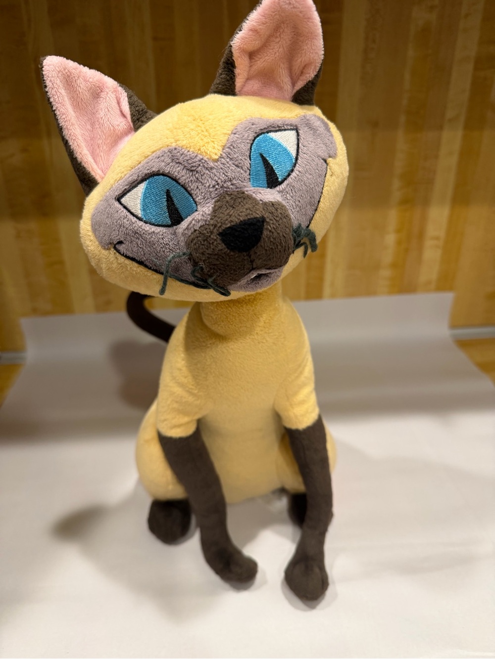 Disney Store Si  Siamese Cat Plush Stuffed Animal Lady